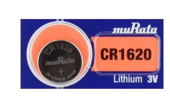 MURATA CR1620 LİTYUM 3V PİL ürün görseli 1