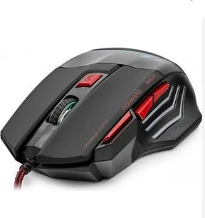 HADRON HDG30 OYUNCU MOUSE KABLOLU USB 600/3600 DPI LEDLİ 144CM (SİYAH-KIRMIZI) ürün görseli 1
