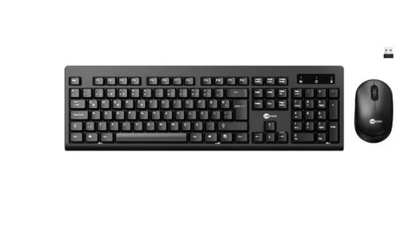 LeCoo KW210 Kablosuz Türkçe QWERTY Klavye Mouse Set,  Win/Mac Uyumlu ürün görseli 1