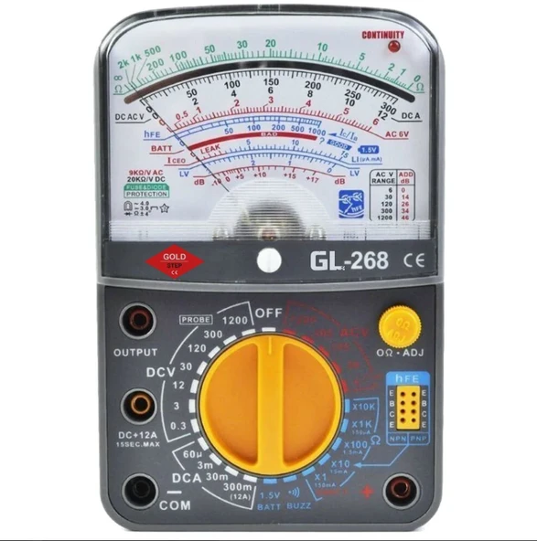 GL-268A Analog Multimetre Ölçü Aleti ürün görseli 1