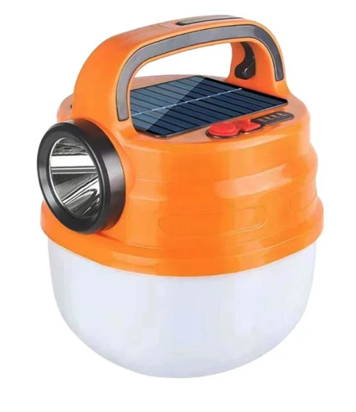 Powermaster Hb-V70 Çift Işıklı 6 Modlu (El Feneri+5 Kademe) 50 Watt Şarj Edilebilir Kamp Feneri ürün görseli 1