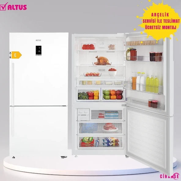 ALK 484 XE Kombi Tipi No Frost Buzdolabı ürün görseli 1