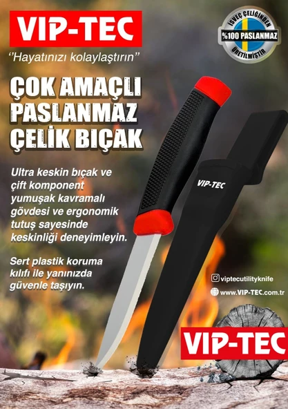 VİPTEC OUTDOOR KAMP BIÇAĞI ürün görseli 1