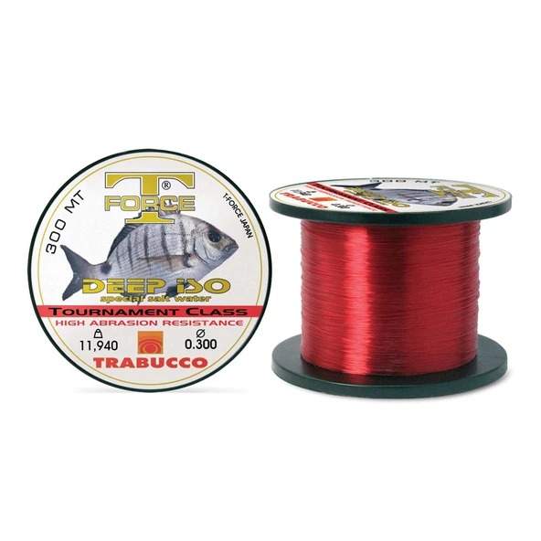 Trabucco T-Force Deep Iso 300m 0.40mm Olta Misinası ürün görseli 1