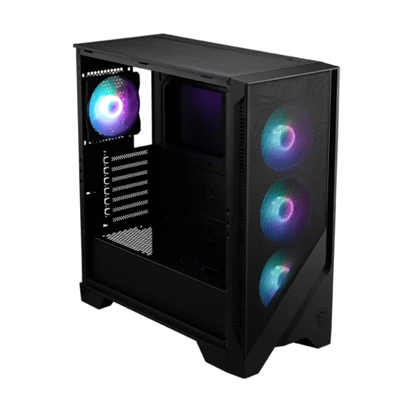 MSI MAG Forge 320R AIRFLOW Siyah mATX Kasa - Resim 5