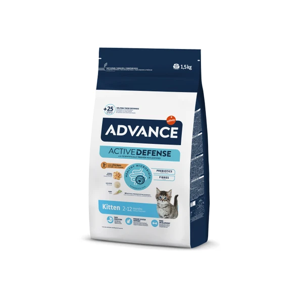 Advance Cat Kıtten Chıcken & Rıce 1,5 Kg ürün görseli 1