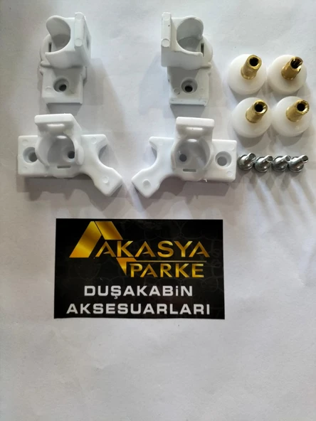 DUŞAKABİN TEKER SETİ KÖŞE GİRİŞLİ DUŞAKABİNLER ürün görseli 1