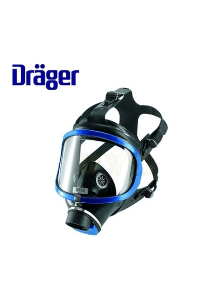 Drager X-Plore® 6300 Tam Yüz Gaz Maskesi Mavi Renk X 5 Adet ürün görseli 1