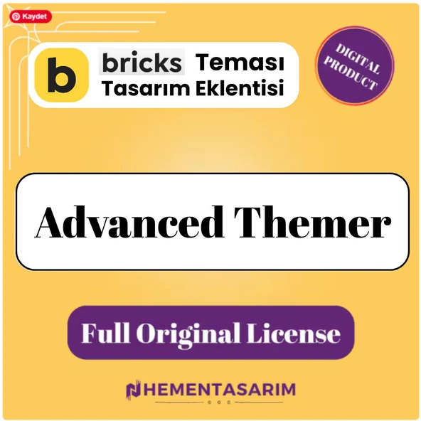 Advanced Themer Bricks Builder PRO Eklentisi + Lisansı ürün görseli 1