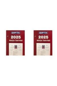 GIPTA BLOK MASA TAKVIMI 10X13 (365-GTB) 2026 2LI ürün görseli 1