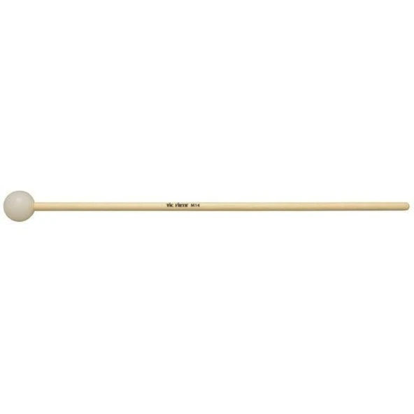 Vicfirth M14 Baget Keymallet Soft, White Poly Mallets - Resim 3