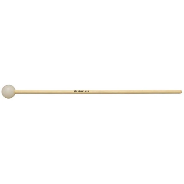 Vicfirth M14 Baget Keymallet Soft, White Poly Mallets ürün görseli 1