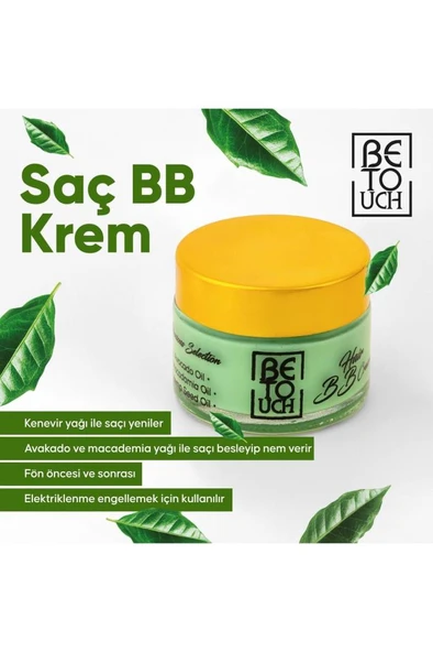 Be Touch Durulama Gerektirmeyen Saç BB Kremi 50 ml ürün görseli 1