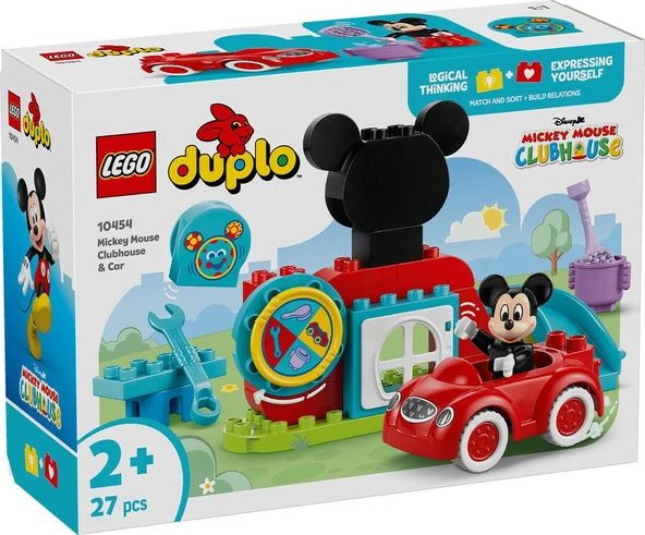 LEGO Duplo 10454 Mickey Mouse Clubhouse and Car ürün görseli 1