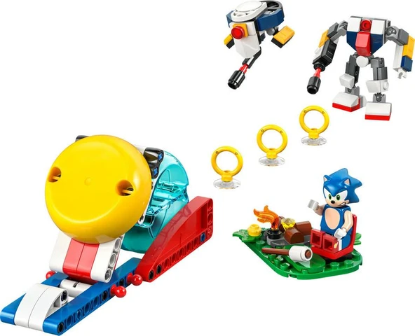 LEGO Sonic the Hedgehod 77001 Sonic's Campfire Clash - Resim 3