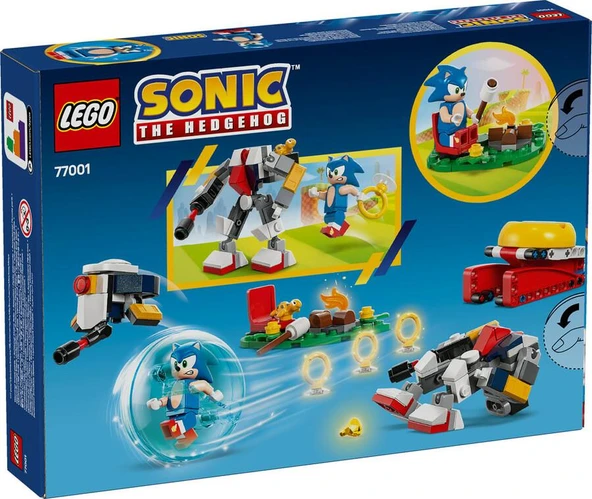 LEGO Sonic the Hedgehod 77001 Sonic's Campfire Clash - Resim 2