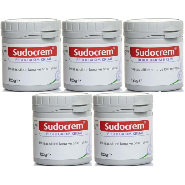 Sudocrem 125 gr 5'li Bebek Bakım Kremi ürün görseli 1