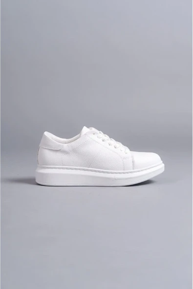 Arda SLW151 Boost Bağcıklı Cilt Erkek Günlük Sneaker Ayakkabı BT Beyaz ürün görseli 1