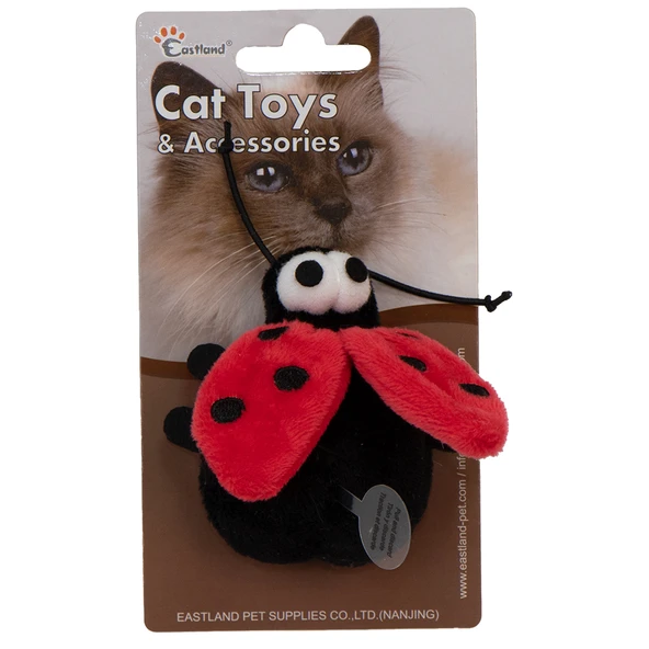 Eastland Catnipli Peluş Dijital Sesli Uğur Böceği ürün görseli 1