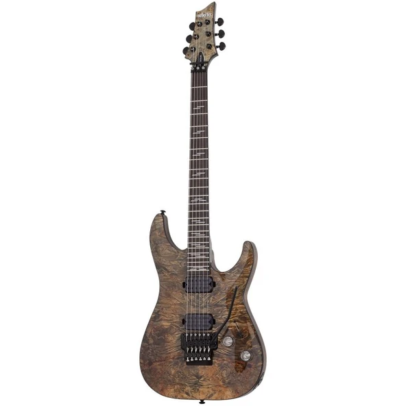 Schecter Omen Elite-6 FR Elektro Gitar (Charcoal) ürün görseli 1