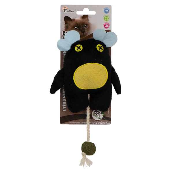 Eastland Catnipli Peluş Siyah Canavar 18cm ürün görseli 1