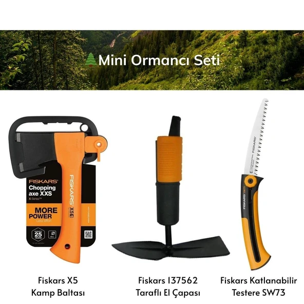 Fiskars Forest Set-04 Mini Ormancı Seti ürün görseli 1