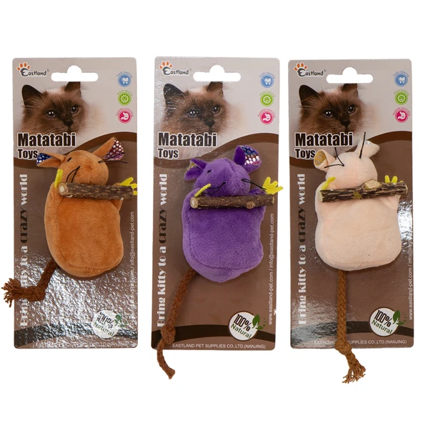 Eastland Matatabili Peluş Fare 9,5cm ürün görseli 1