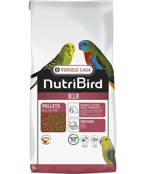 Versele Laga Nutrıbırd B18 Muhabbet Pelet Yem 10kg ürün görseli 1