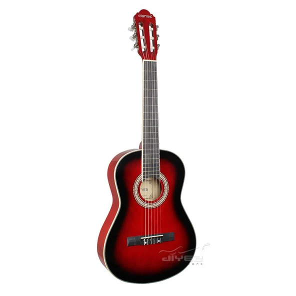 Clariss CCG50 RD 3/4 Junior Klasik Gitar (Taşıma Çantası Hediyeli) ürün görseli 1