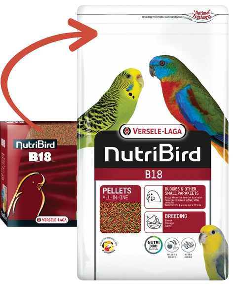 Versele Laga Nutrıbırd B18 Muhabbet Pelet Yem 3kg ürün görseli 1