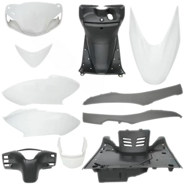 KAPORTA SET ALPHA BEYAZ - Resim 3