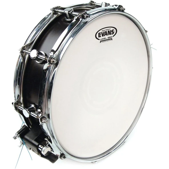 Evans B14Hw 14" Deri Heavyweight Trampet Kumlu Beyaz Alttan Dotlu ürün görseli 1