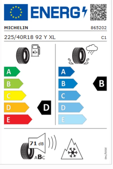 Michelin CrossClimate+ ZP 225/40R18 92Y XL Otomobil 4 Mevsim Lastiği (Üretim Yılı: 2024) ürün görseli 1