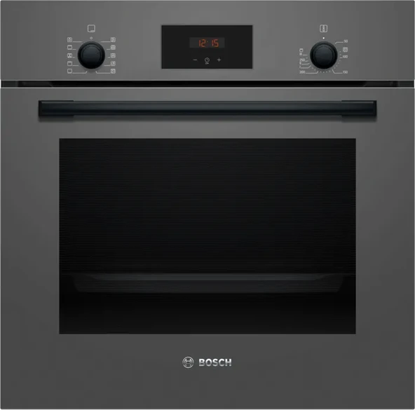 Bosch HBF512BH1T Antrasit Gri 66 lt Ankastre Fırın ürün görseli 1