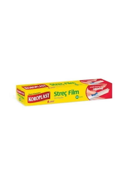 Koroplast Streç Film 100 m + Pratik Kesme Bıçağı ürün görseli 1