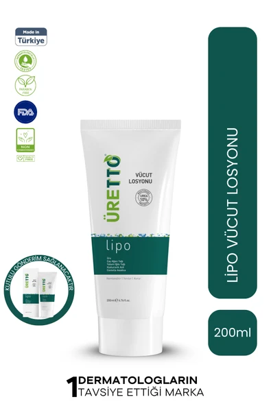 ÜRETTO LIPO VÜCUT LOSYONU 200ML ürün görseli 1
