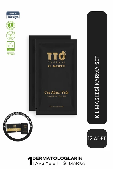 TTO KİL MASKESİ 12’li ürün görseli 1