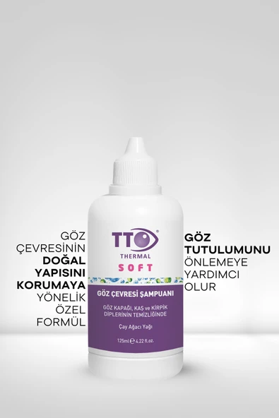 TTO SOFT GÖZ ÇEVRESİ ŞAMPUANI 125 ML - Resim 4