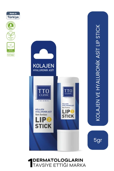 TTO CLINIC Lip Stick - Kolajen & Hyaluronik Asit 15 SPF ürün görseli 1