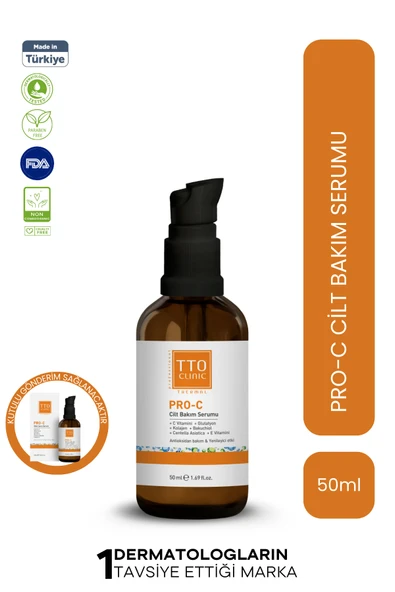 TTO CLINIC PRO-C Cilt Bakım Serumu 50 ML ürün görseli 1