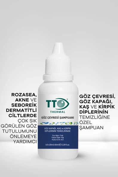 TTO GÖZ ÇEVRESİ ŞAMPUANI 45 ML + 15 ML - Resim 4