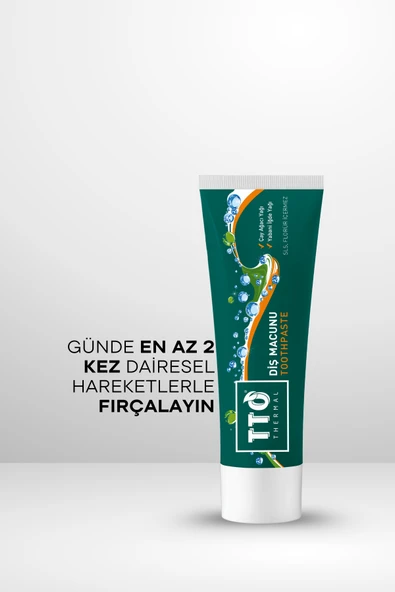TTO DİŞ MACUNU 75 ML (FLORÜRSÜZ) - Resim 5