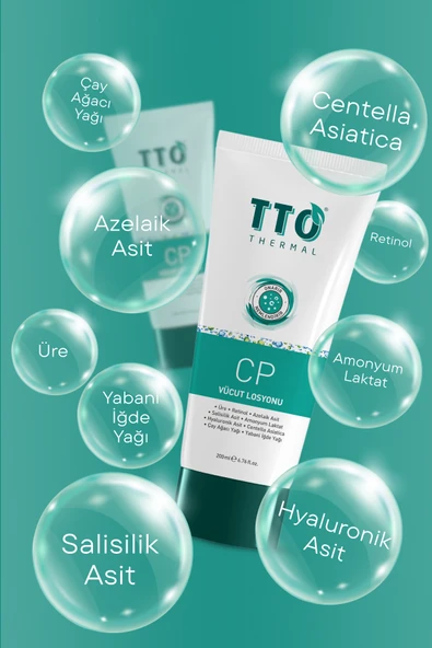 TTO THERMAL VÜCUT LOSYONU CP 200 ML - Resim 3