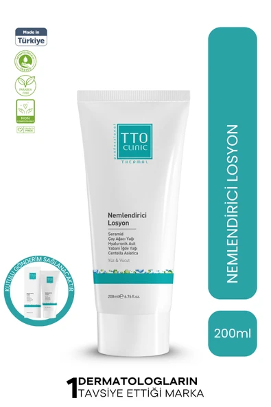 TTO CLINIC NEMLENDİRİCİ LOSYON 200 ML ürün görseli 1