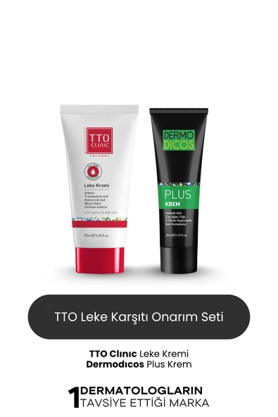 CLINIC Leke Karşıtı Onarım Seti (Leke kremi Dermodicos Plus) ürün görseli 1