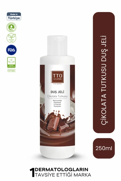 TTO Clinic Çikolata Tutkusu Duş Jeli Panthenol İle Cildinizi Onarın ürün görseli 1