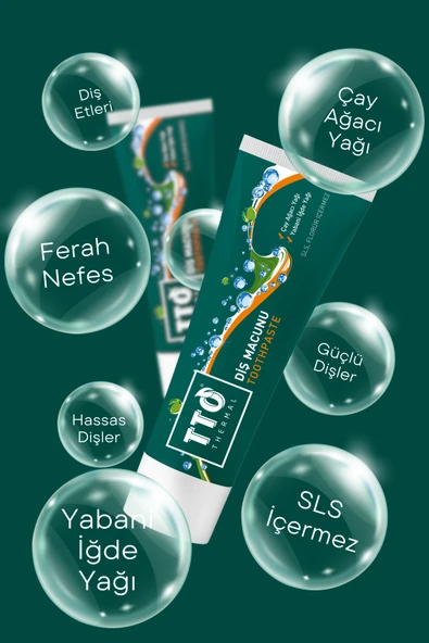 TTO DİŞ MACUNU 75 ML (FLORÜRSÜZ) - Resim 3