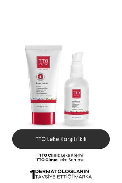 TTO CLINIC Leke Karşıtı set (Krem Serum) ürün görseli 1