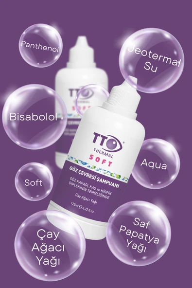 TTO SOFT GÖZ ÇEVRESİ ŞAMPUANI 125 ML - Resim 3