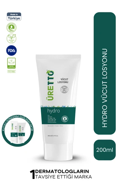 ÜRETTO HYDRO VÜCUT LOSYONU 200ML ürün görseli 1